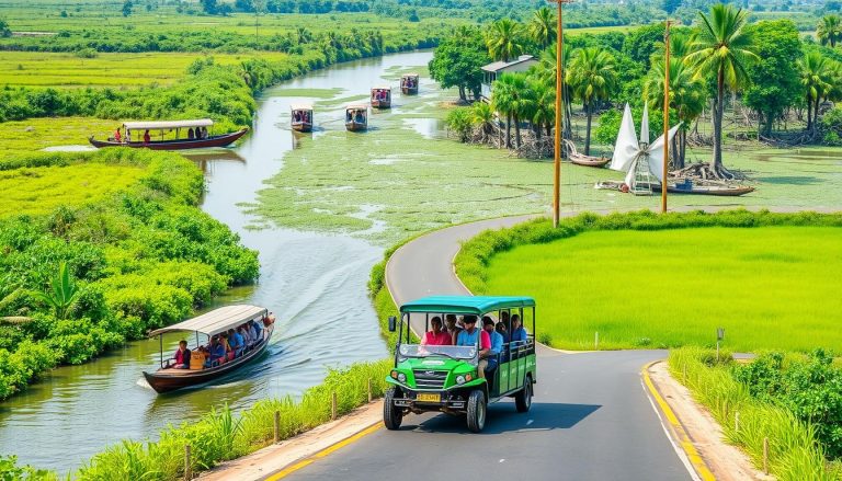 How can one reach the Sundarbans National Park?