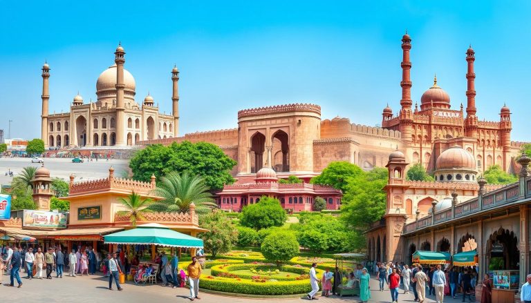 How can you safely explore Lahore as a tourist?