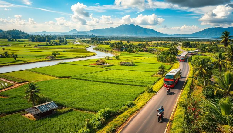 How do I travel from Phnom Penh to Pakse?