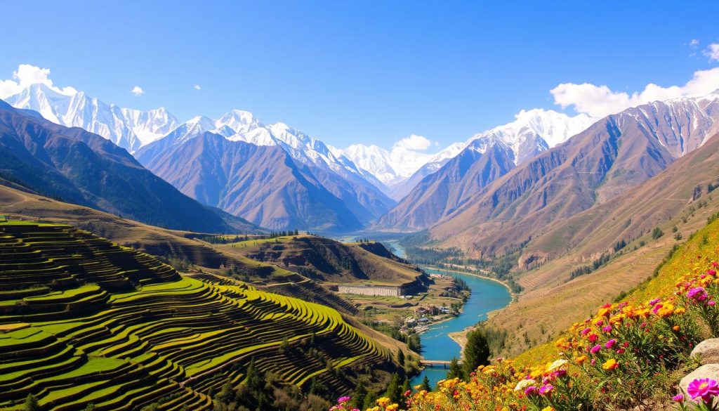 Hunza Valley Landscape Hunza Valley Landscape