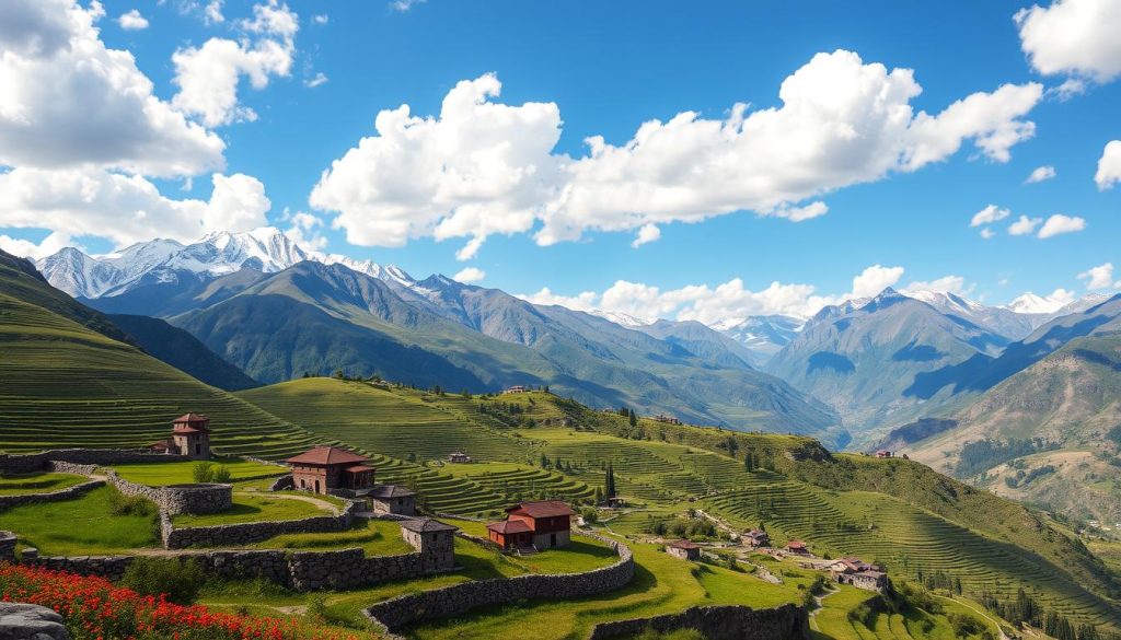 Hunza Valley Landscape Hunza Valley Landscape