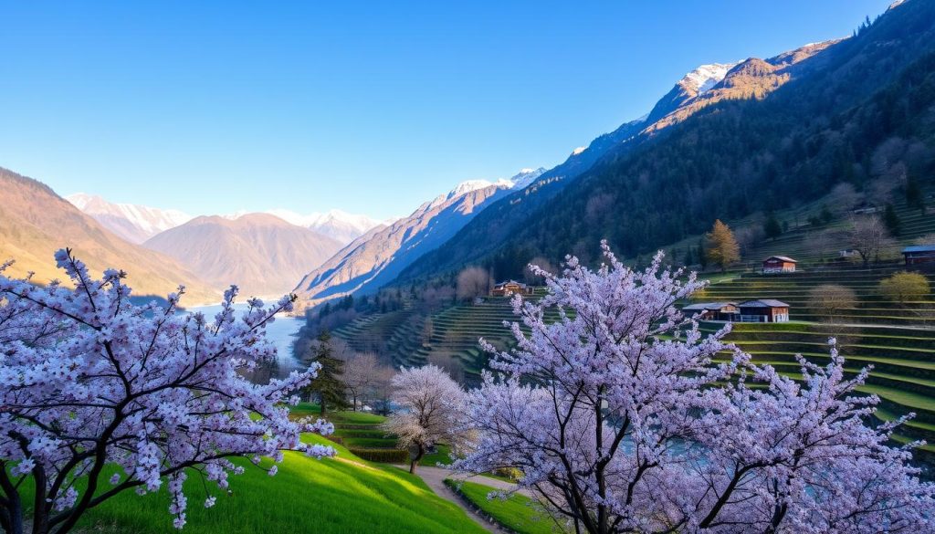 Hunza Valley in Spring Hunza Valley in Spring