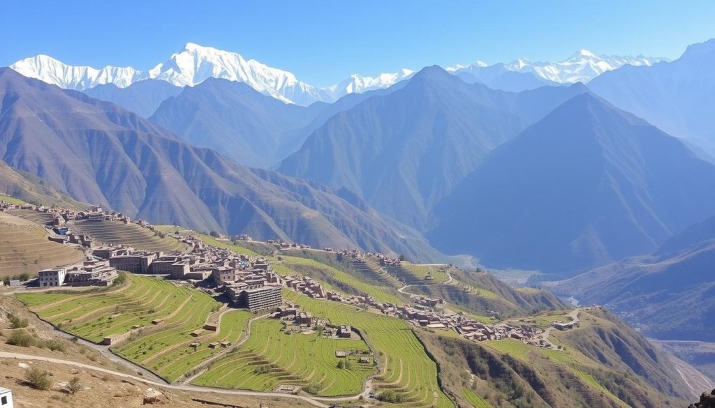 Hunza Valley landscape Hunza Valley landscape
