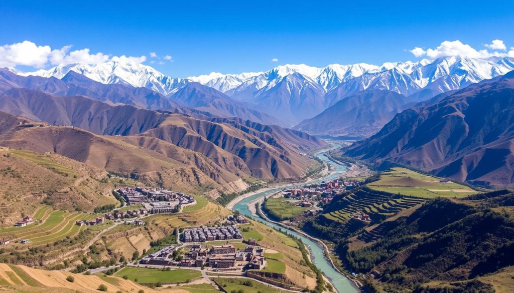 Hunza Valley location Hunza Valley location