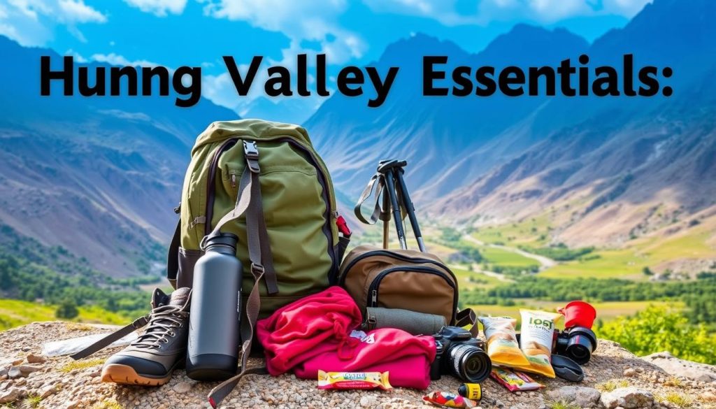 Hunza Valley packing essentials Hunza Valley packing essentials