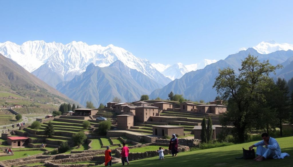Hunza Valley village life Hunza Valley village life