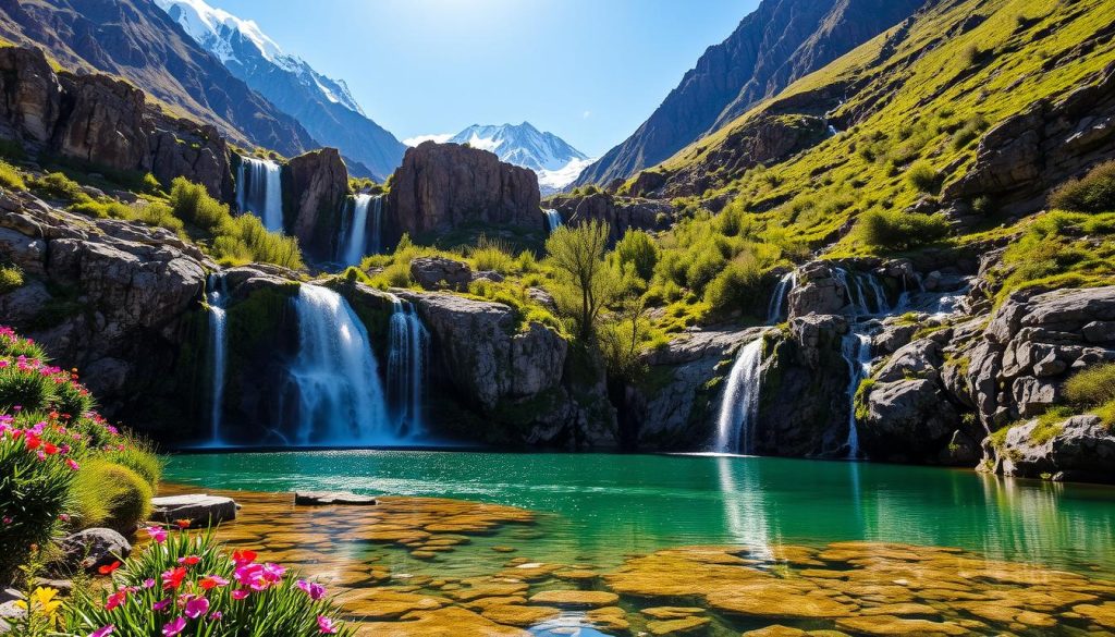 Hunza Valley waterfalls Hunza Valley waterfalls