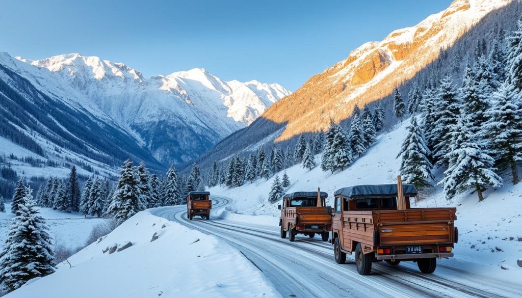 Hunza winter transportation Hunza winter transportation