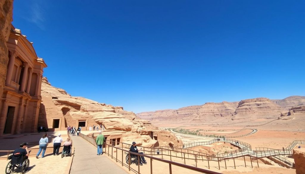 Inclusive travel to Petra for disabled travelers Inclusive travel to Petra for disabled travelers
