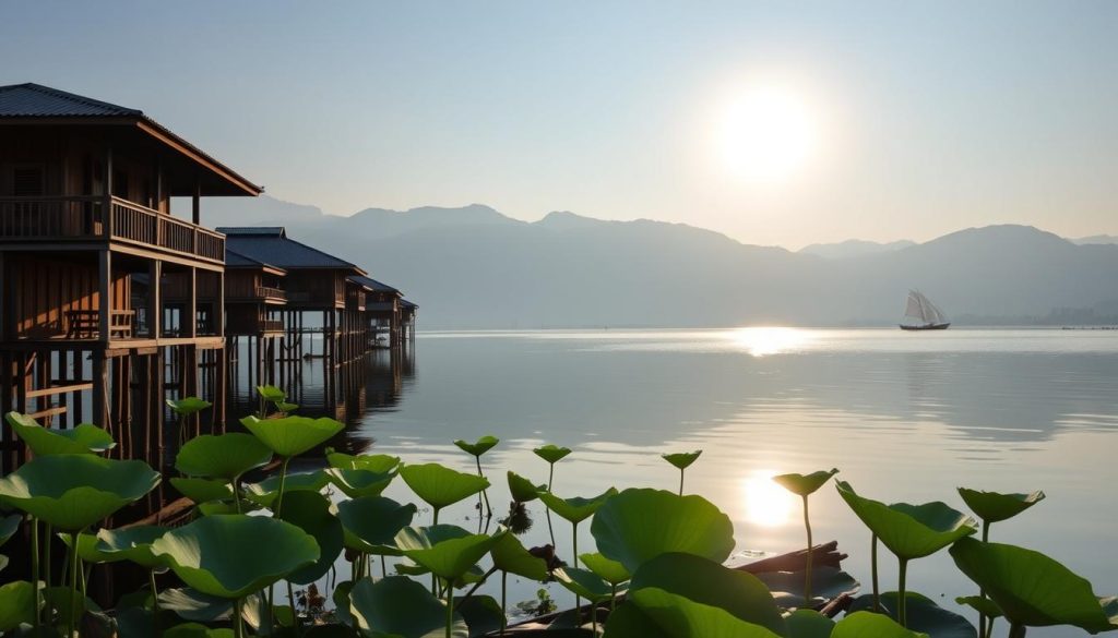 Inle Lake accommodations with great views Inle Lake accommodations with great views