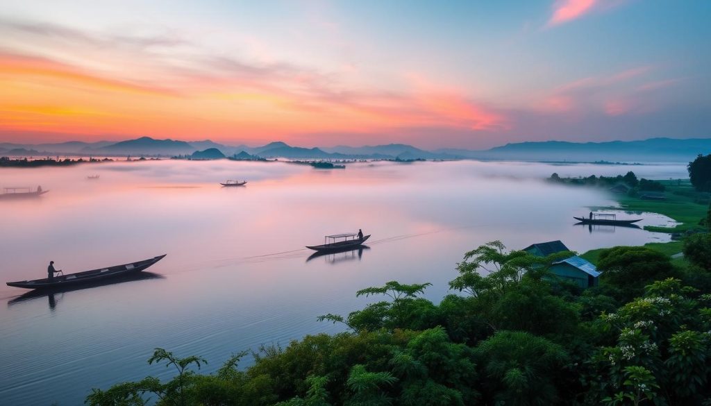 Inle Lake sunrise tours Inle Lake sunrise tours