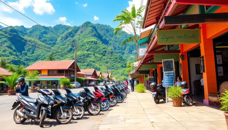 Is it safe to rent a motorbike in Vang Vieng? Tips for beginners?