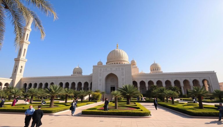Is the King Abdullah Mosque open to visitors?