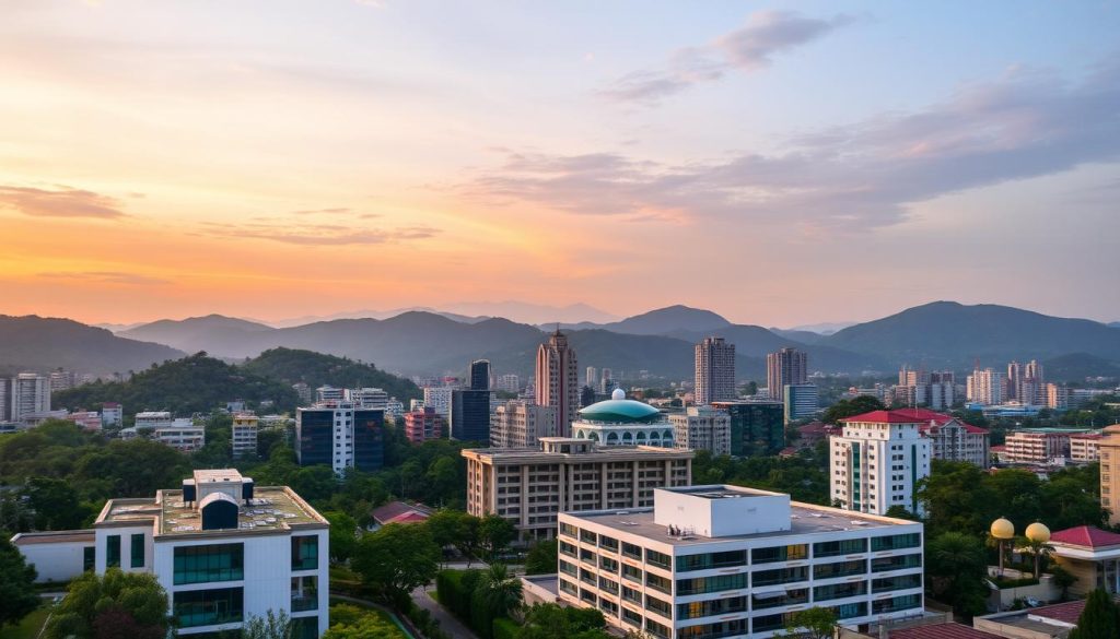 Islamabad city skyline Islamabad city skyline