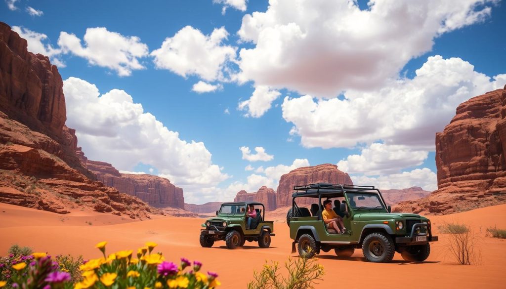 Jeep tours in Wadi Rum Jeep tours in Wadi Rum