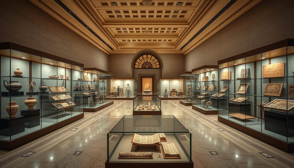 Jordan Archaeological Museum showcasing ancient artifacts in Amman Jordan Archaeological Museum showcasing ancient artifacts in Amman