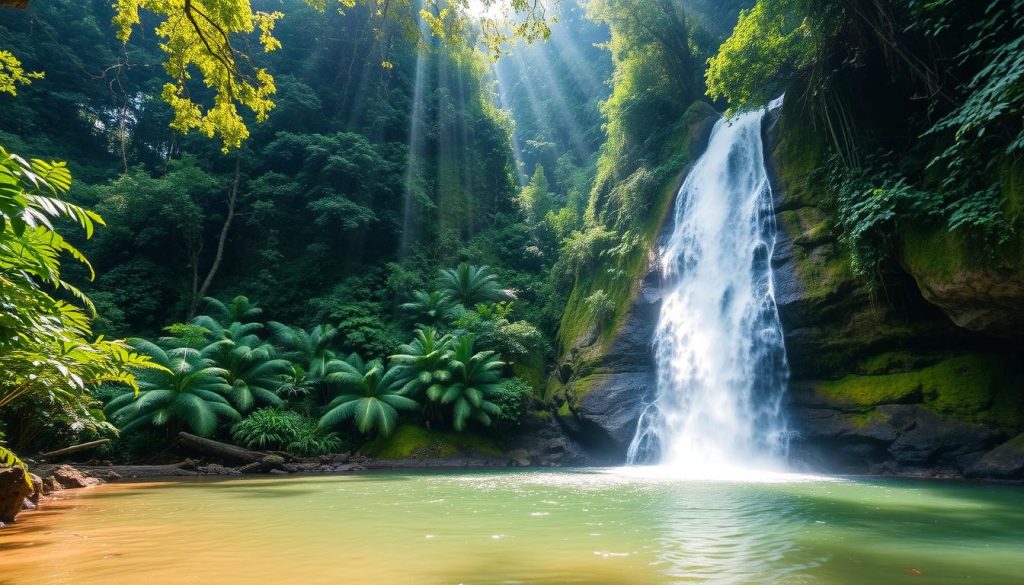 Kaeng Nyui Waterfall introduction Kaeng Nyui Waterfall introduction