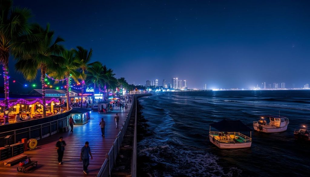 Karachi coastal nightlife Karachi coastal nightlife
