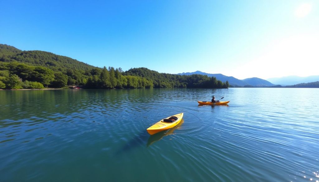 Kayaking Lake Mohamaya Kayaking Lake Mohamaya