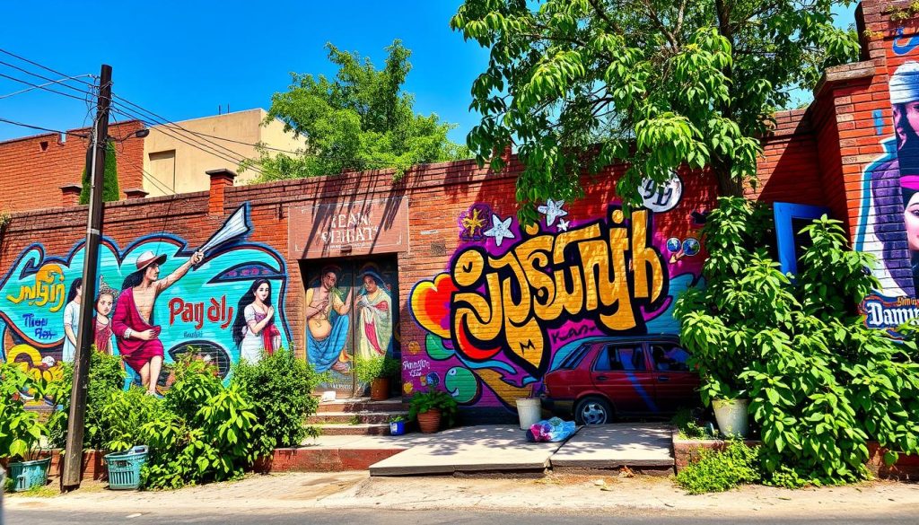 Lahore street art conservation Lahore street art conservation