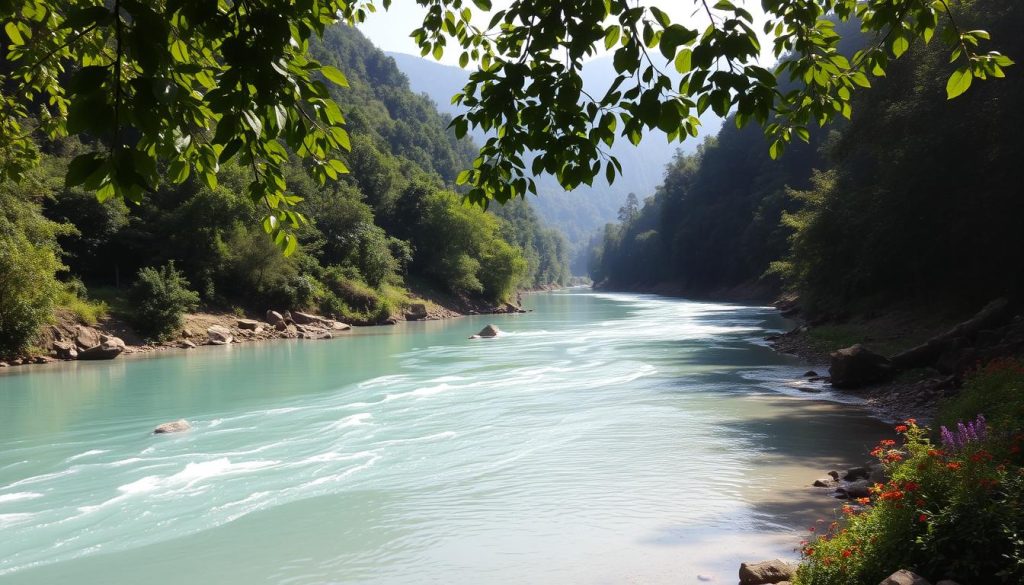 Lalakhal River scenic view Lalakhal River scenic view