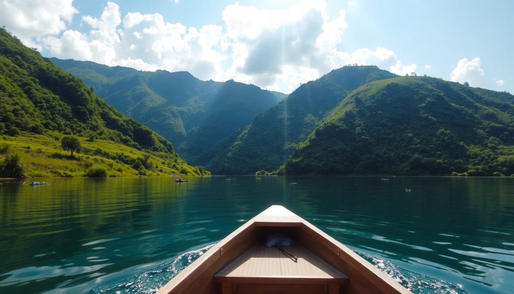 Lalakhal boat ride Lalakhal boat ride