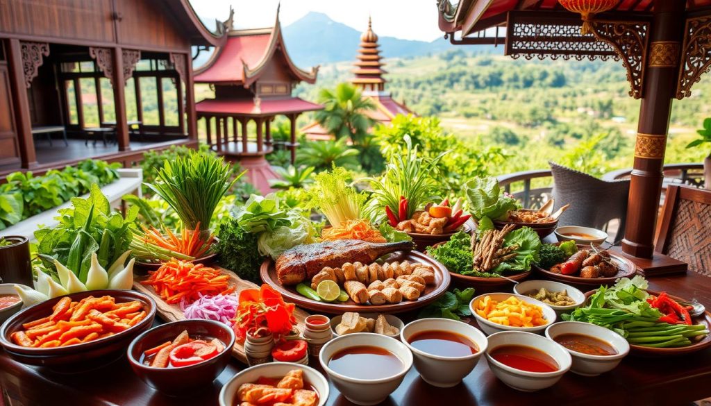 Lao cuisine in Luang Prabang Lao cuisine in Luang Prabang