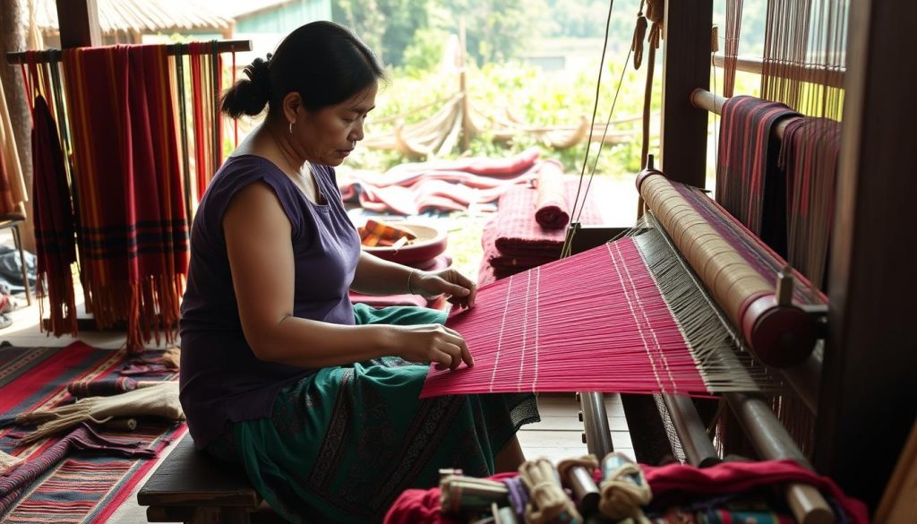 Lao weaving techniques Lao weaving techniques