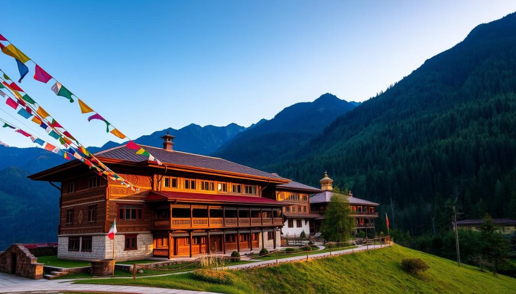 Lechuna Heritage Lodge Haa - traditional Bhutanese lodging Lechuna Heritage Lodge Haa - traditional Bhutanese lodging