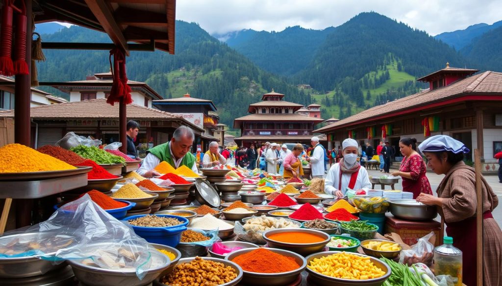 Local cuisine in Bumthang Valley Local cuisine in Bumthang Valley