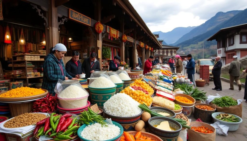 Local culinary scene in Bumthang Local culinary scene in Bumthang