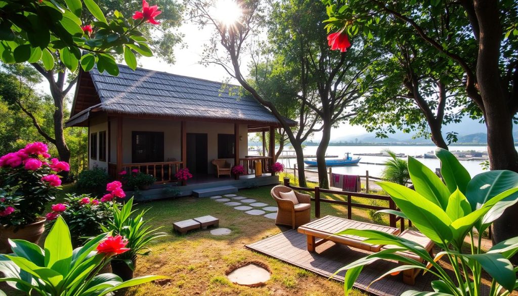 Luang Prabang homestays scene Luang Prabang homestays scene