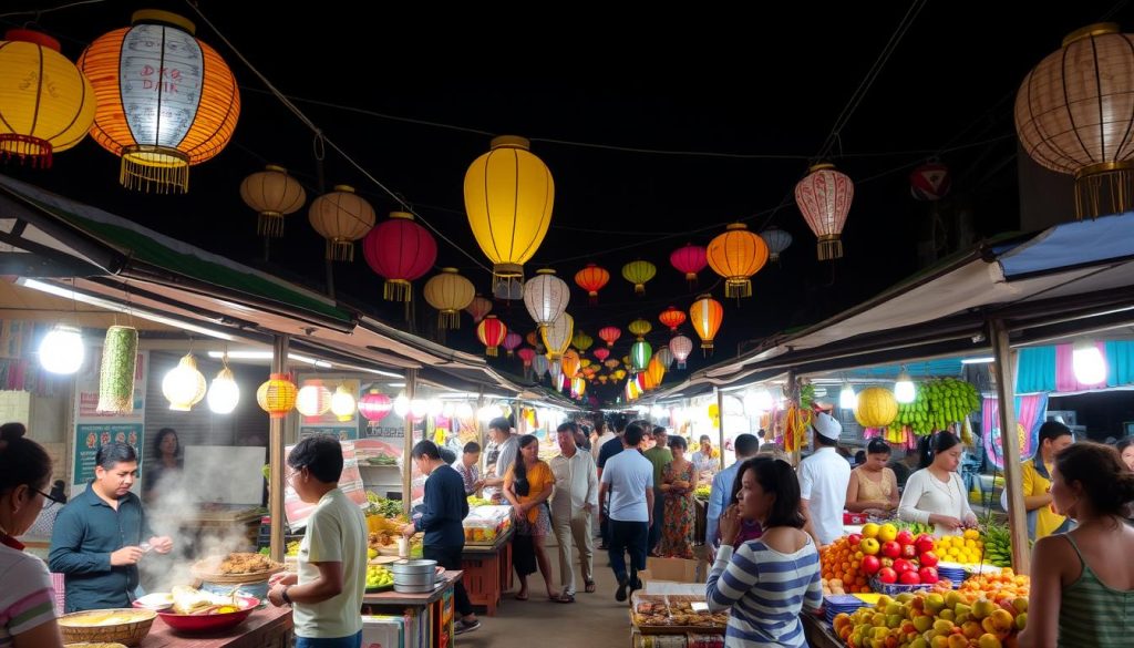 Luang Prabang night market Luang Prabang night market