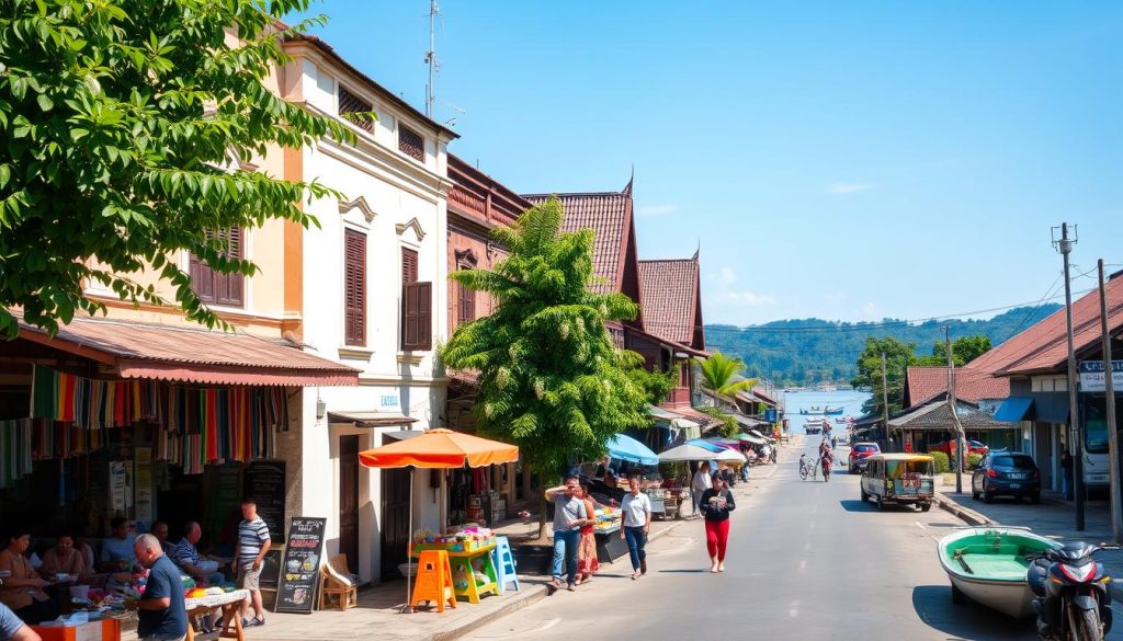 Luang Prabang sightseeing in the UNESCO Old Town Luang Prabang sightseeing in the UNESCO Old Town