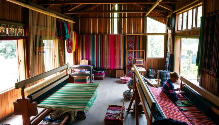 Luang Prabang textile workshops
