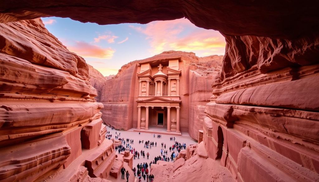Major attractions inside Petra Major attractions inside Petra