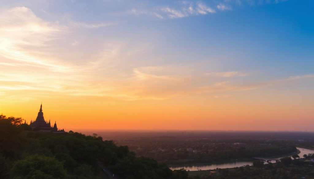 Mandalay Hill sunset tips Mandalay Hill sunset tips