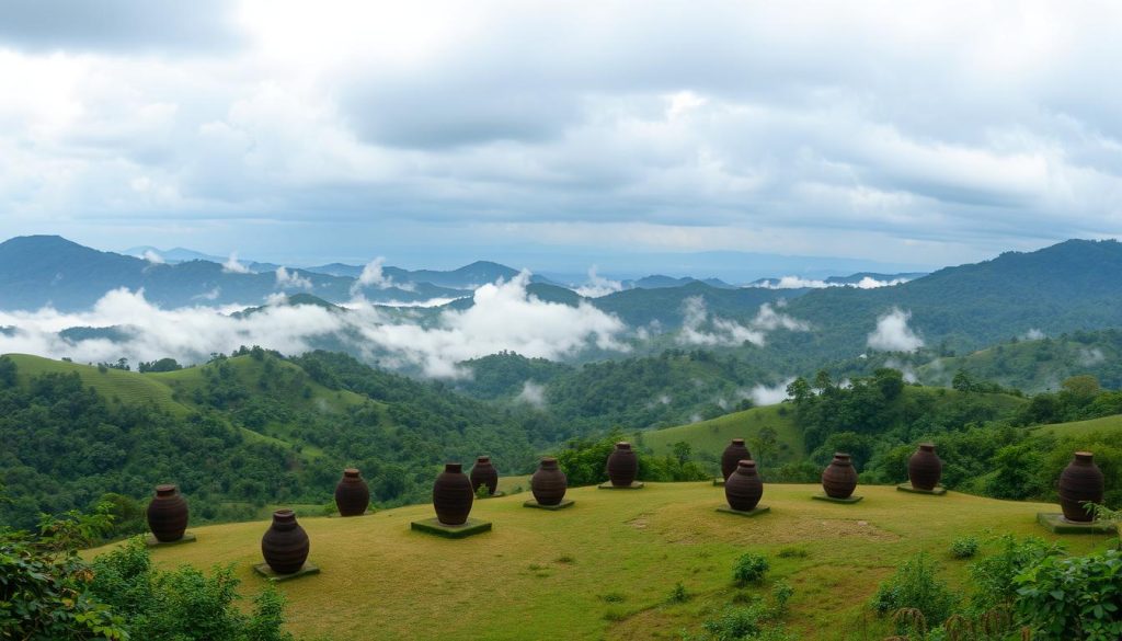 Megalithic structures Laos Megalithic structures Laos
