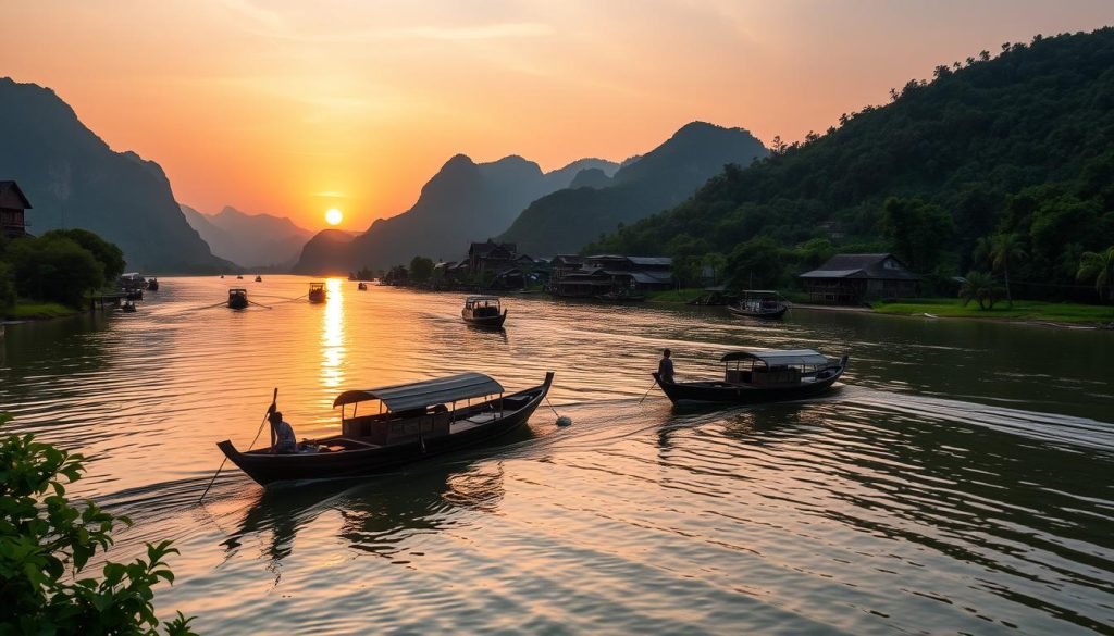 Mekong River cruise Luang Prabang Mekong River cruise Luang Prabang