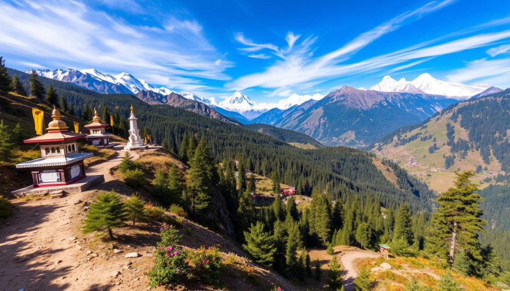 Meri Puensum trekking Meri Puensum trekking