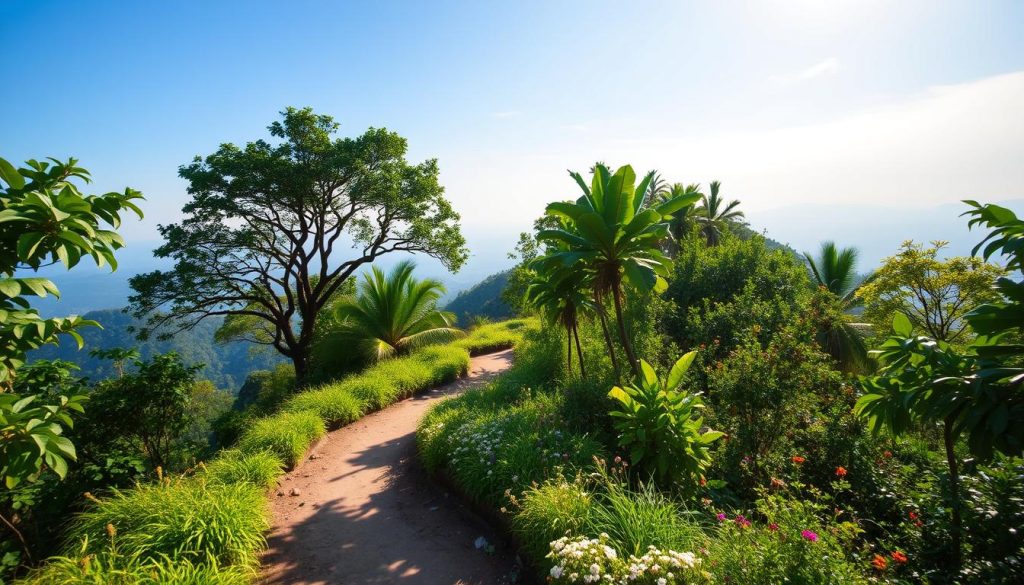 Mount Phousi trail hiking experience Mount Phousi trail hiking experience