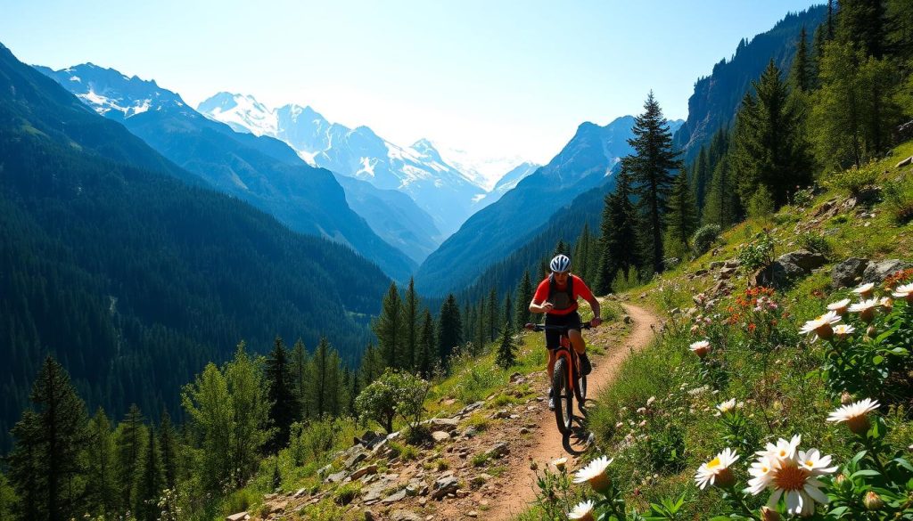 Mountain biking in Haa Valley Mountain biking in Haa Valley