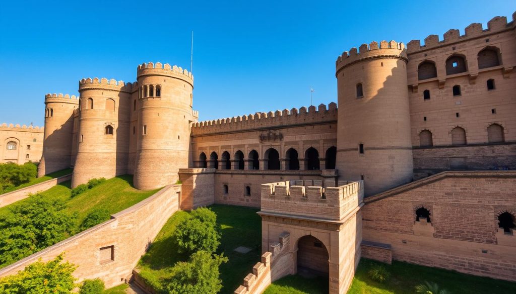 Multan Fort defensive structures Multan Fort defensive structures