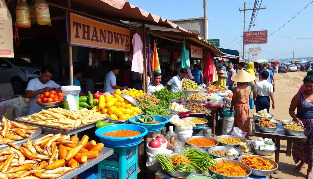 Must-try foods Thandwe Market Must-try foods Thandwe Market