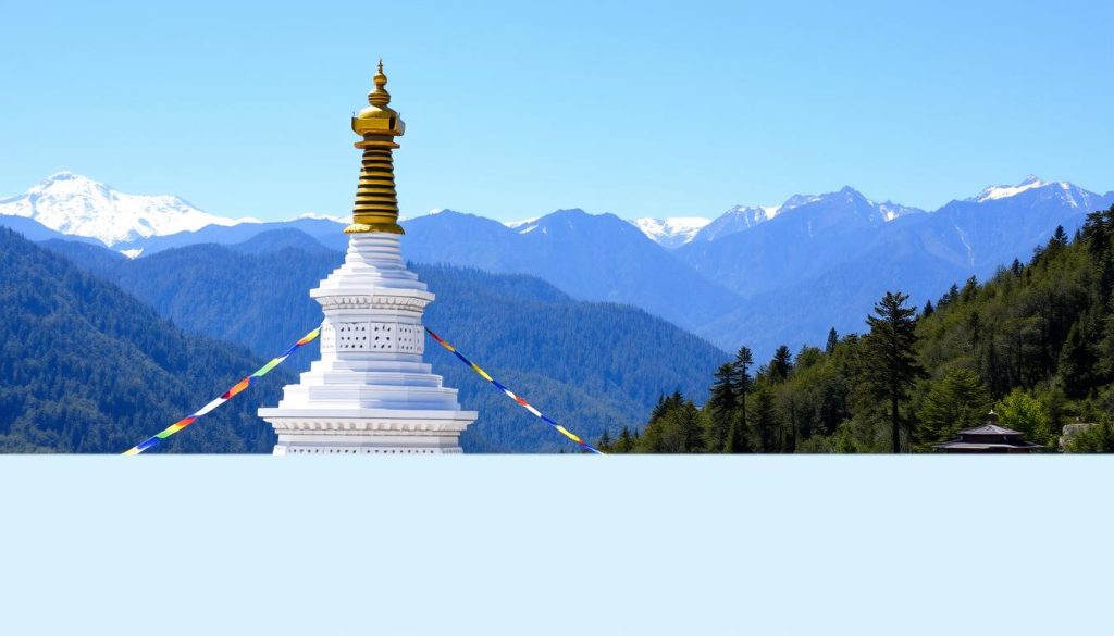 National Memorial Chorten in Thimphu, Bhutan National Memorial Chorten in Thimphu, Bhutan