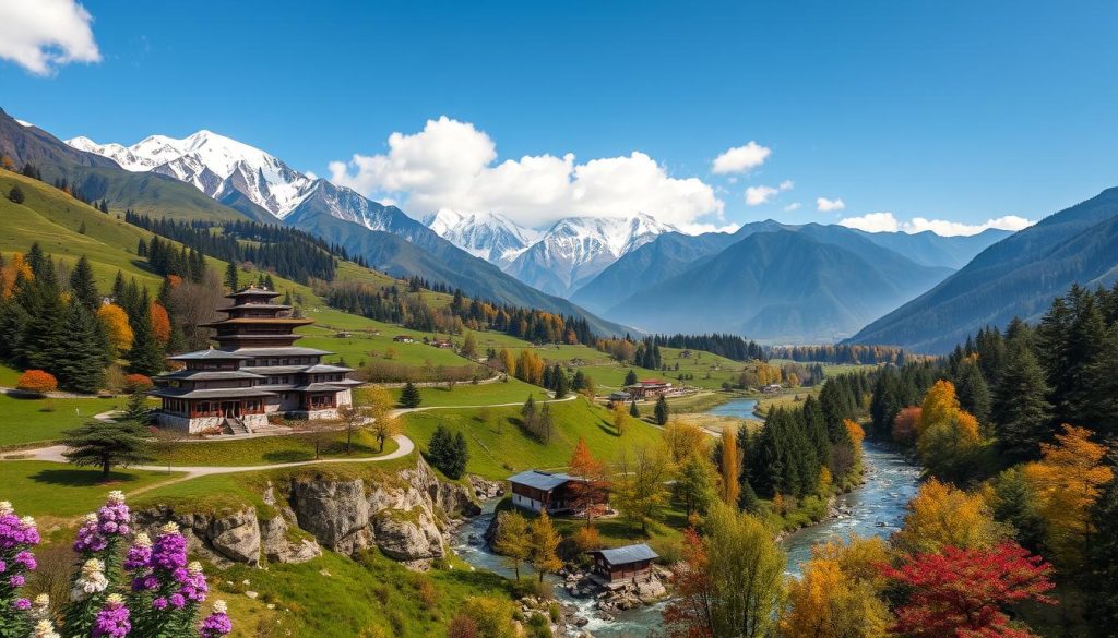 Natural beauty of Haa Valley Natural beauty of Haa Valley