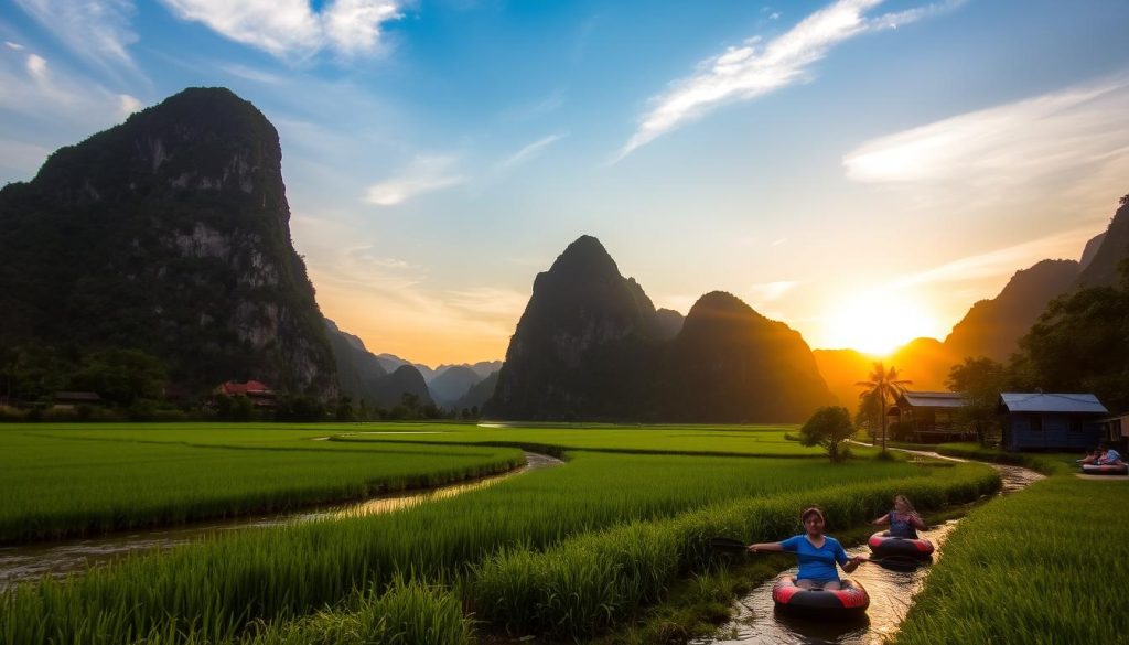 Nature experiences in Vang Vieng Nature experiences in Vang Vieng