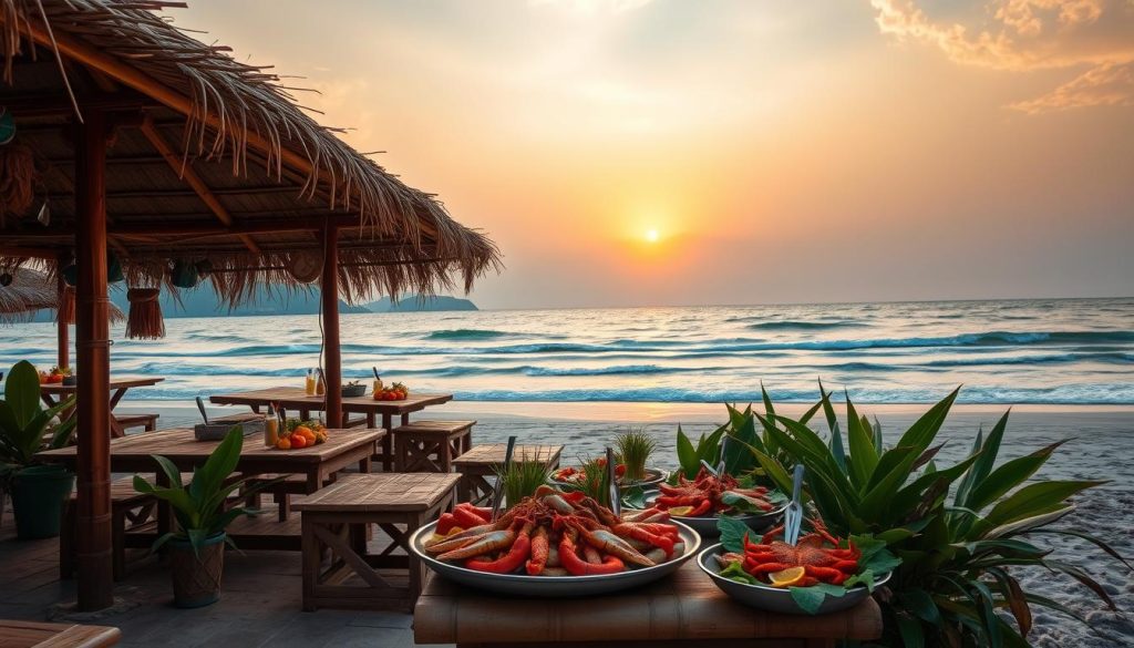 Ngapali Beach dining options Ngapali Beach dining options