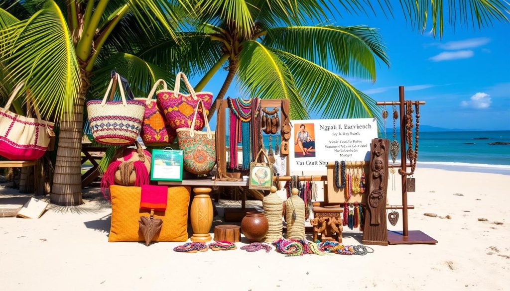 Ngapali Beach fair trade souvenirs Ngapali Beach fair trade souvenirs