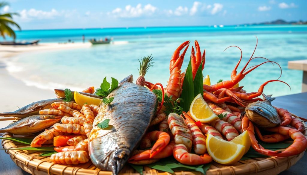 Ngapali Beach seafood Ngapali Beach seafood